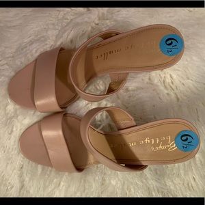 Bettye Muller Nude slide heels